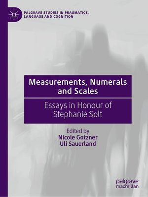 cover image of Measurements, Numerals and Scales